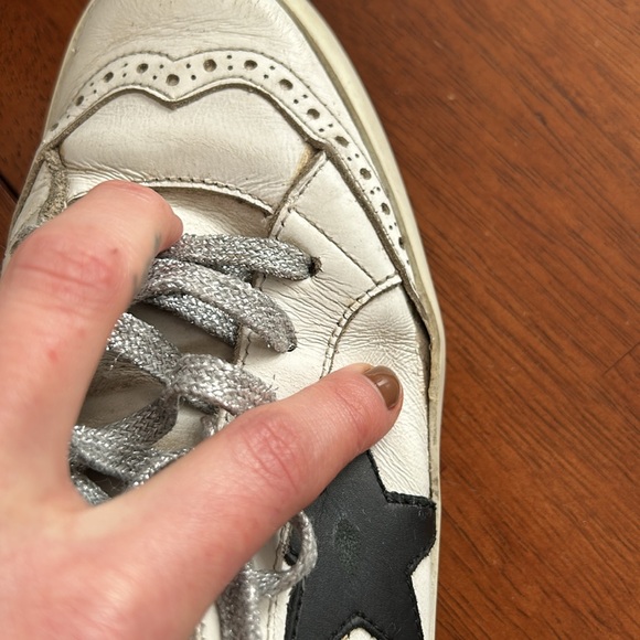 authentic midstar mid star golden goose 38 preowned tennis shoes sneakers - Picture 9 of 16